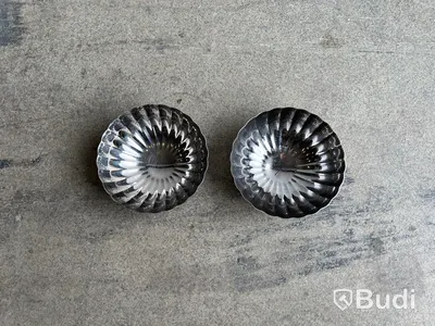 2 st. skålar Georg Jensen Bernadotte, 17,5 cm