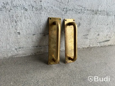 2 st. Beslag i mässing, Bäne Beslag, design Jonas Bohlin