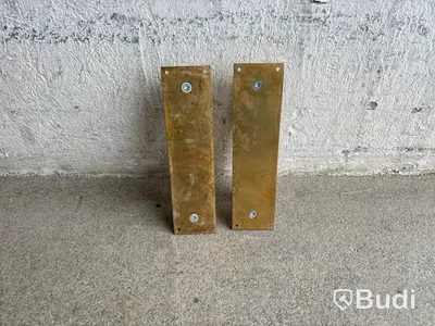2 st. Beslag i mässing, Bäne Beslag, design Jonas Bohlin