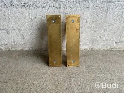 2 st. Beslag i mässing, Bäne Beslag, design Jonas Bohlin