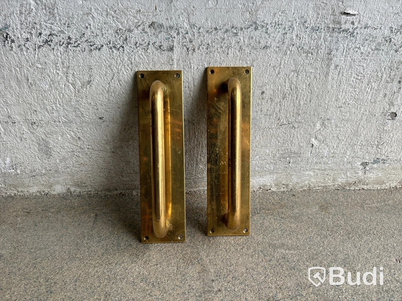 2 st. Beslag i mässing, Bäne Beslag, design Jonas Bohlin