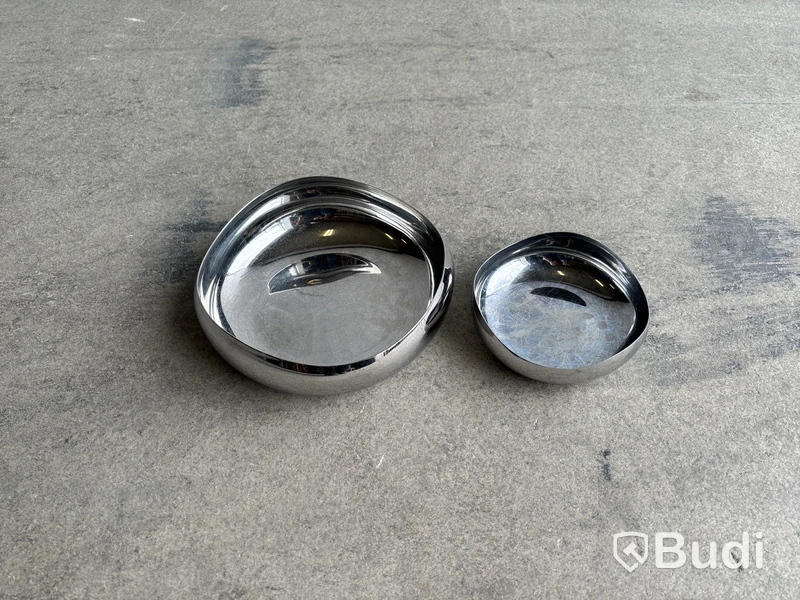 2 st. skålar Georg Jensen Cobra, 16 cm och 24 cm