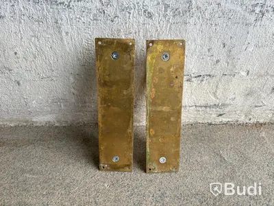 2 st. Beslag i mässing, Bäne Beslag, design Jonas Bohlin