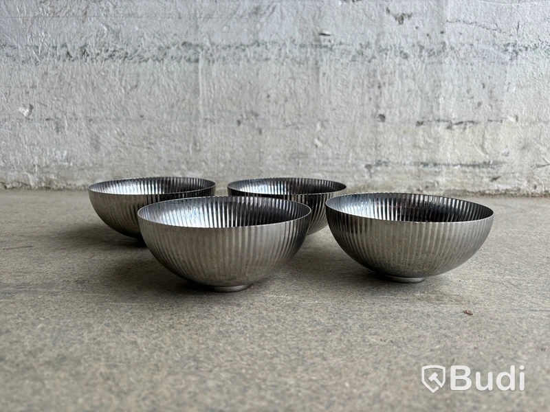 4 st. skålar Georg Jensen Bernadotte, 13 cm
