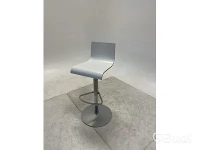 3 st. Barstolar, höj- och sänkbar, vit