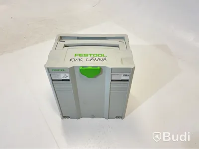 Tom Verktygslåda Festool, samt filter
