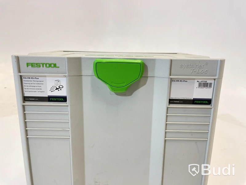 Tom Verktygslåda Festool, samt filter