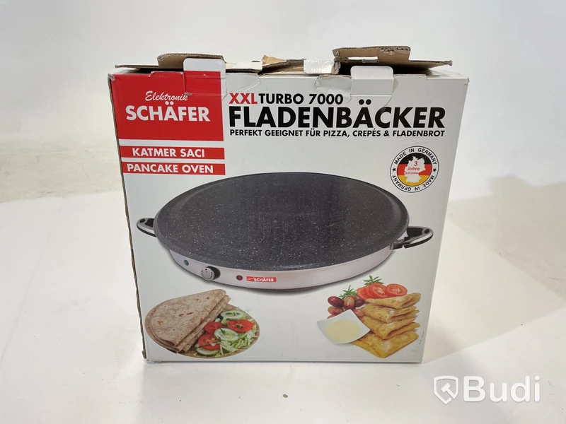 Pannkaka/crêpes häll, Elektronik Schäfer