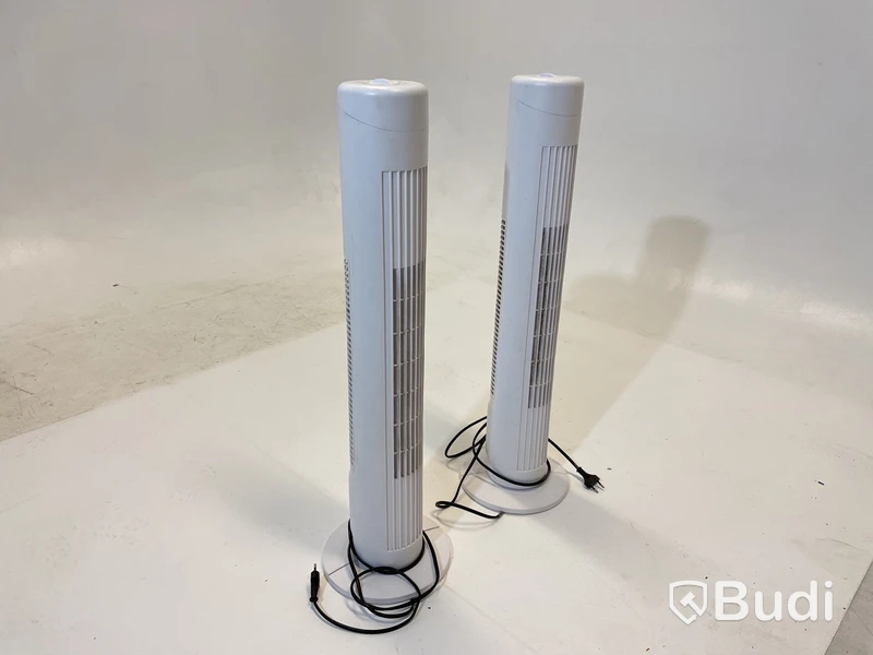2 st. Golvfläktar Clas Ohlson