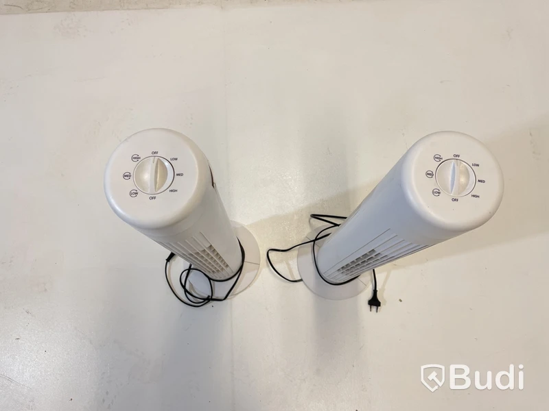 2 st. Golvfläktar Clas Ohlson