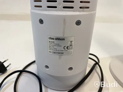 2 st. Golvfläktar Clas Ohlson