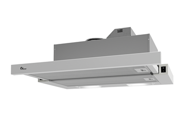 (NY) Spiskåpa för centralventilation inkl. stålfront Thermex, Central Gemini III 600 mm 