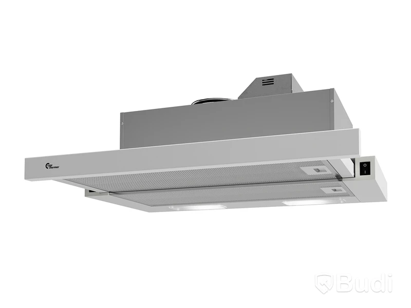 Spiskåpa för centralventilation inkl. stålfront Thermex, Central Gemini III 600 mm