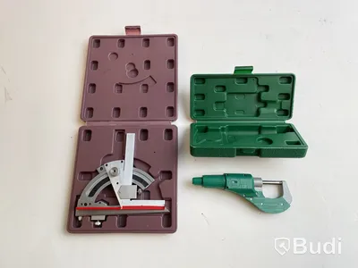 Vinkellinjal 0-320 grader samt digital yttre mikrometer