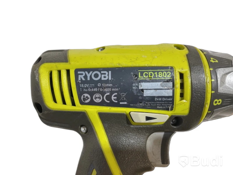 3 st. Borrskruvdragare Ryobi
