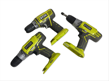 3 st. Borrskruvdragare Ryobi