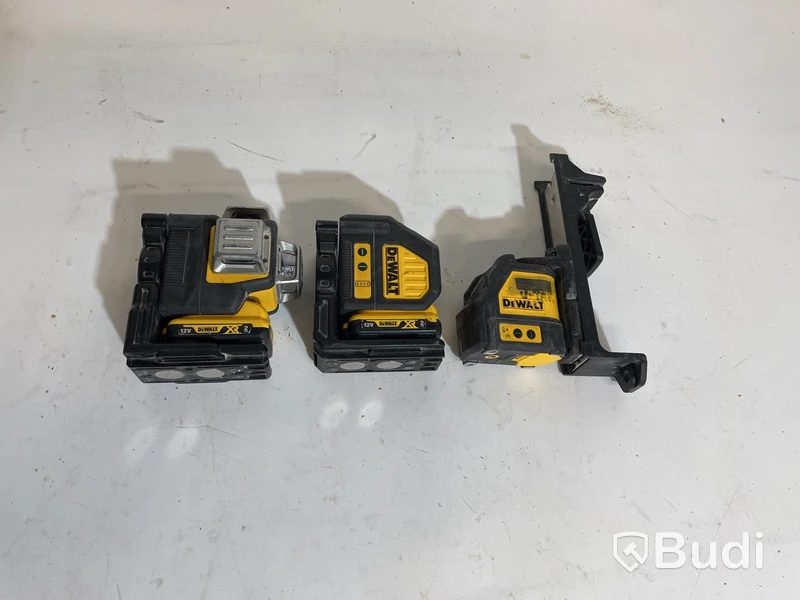 3 st. Laser Dewalt, olika modeller