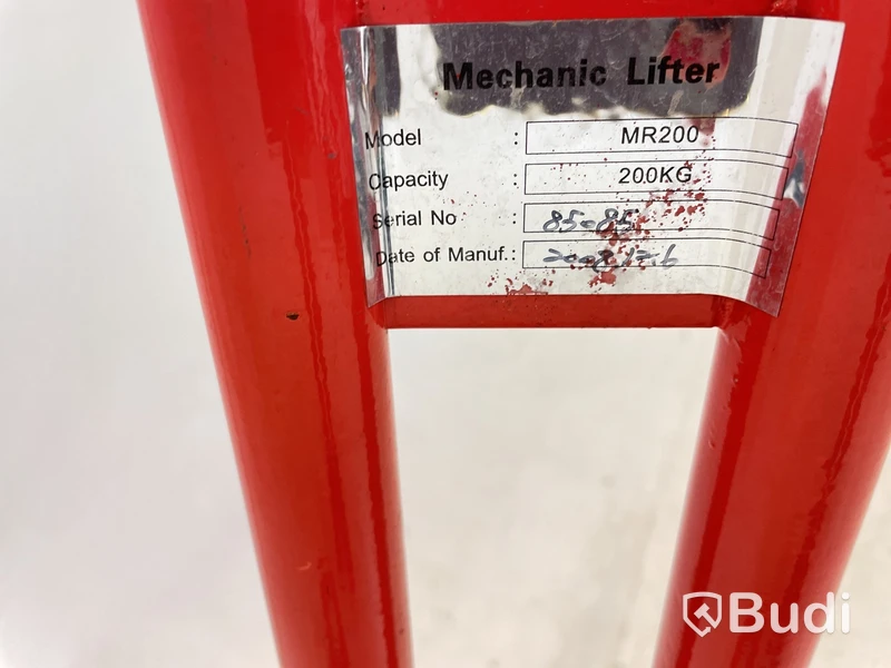 Butiksgaffelvagn Mechanic lifter MR200