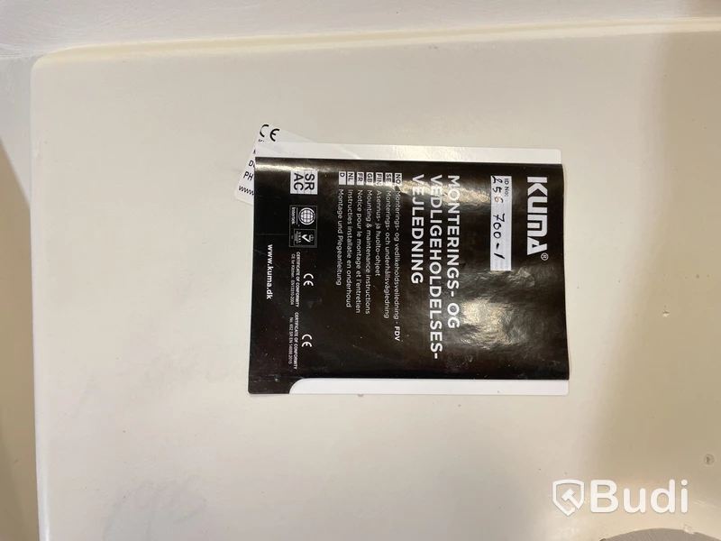 Handfat dubbel, Kuma vit blank