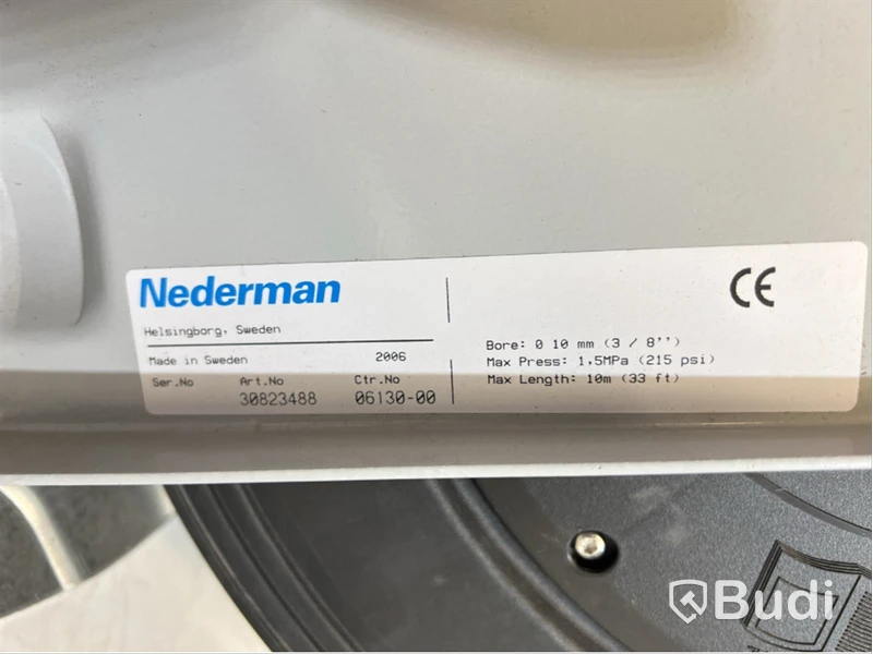 2 st. Slangupprullare Nederman Assalub