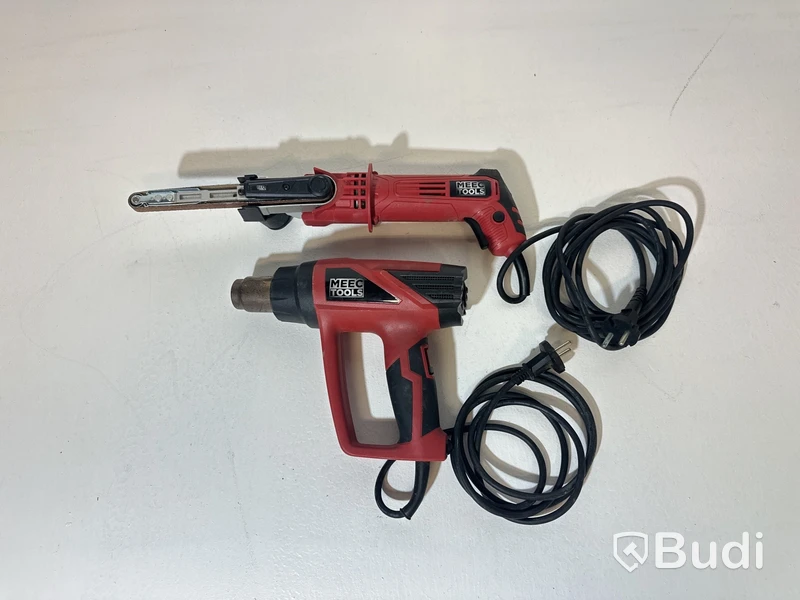 Varmluftspistol R1690 och Bandfil, Meec Tools