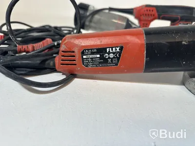 1 st. Vinkelslip L8-11 125 och 1 st. Betongslip ORE 5-150 EC, FLEX