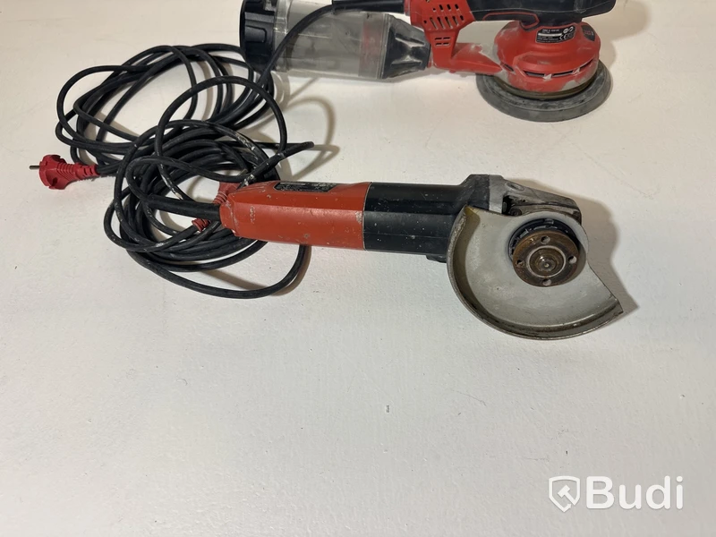 1 st. Vinkelslip L8-11 125 och 1 st. Betongslip ORE 5-150 EC, FLEX