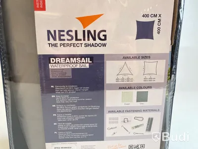 Solsegel Nesling, grå