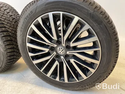 4 st. Vinterhjul på 18" aluminiumfälg, Good year, Ultra grip arctic 2, M+S, 255/45 R18