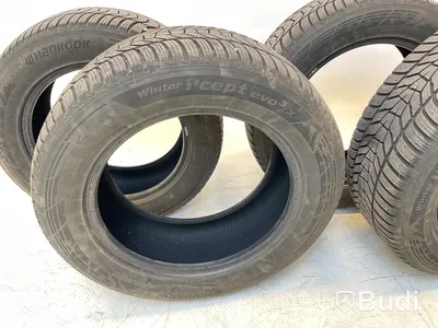 4 st. Vinterdäck Hankook, winter icept evo 3 x, M+S