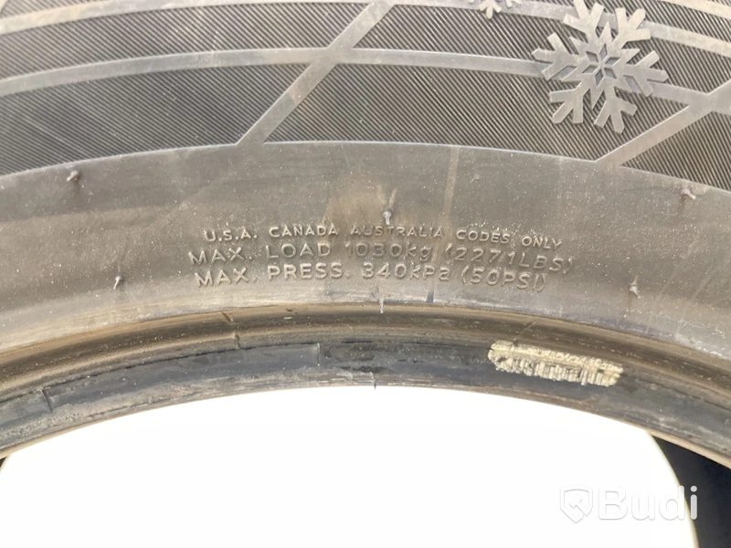 4 st. Vinterdäck Hankook, winter icept evo 3 x, M+S