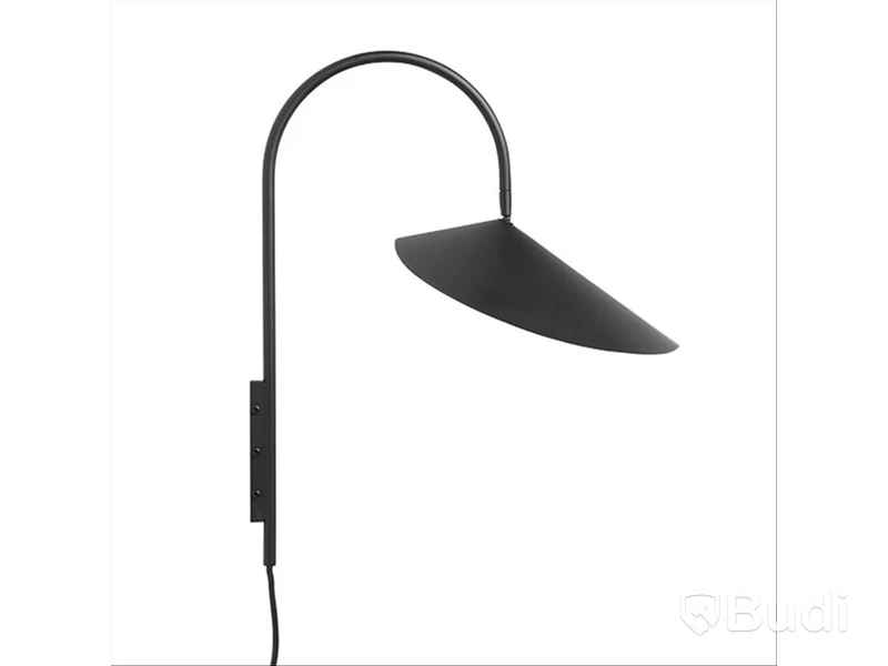 Vägglampa Arum, svart