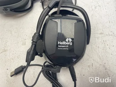 2 st. Hörselskydd Hellberg, Xstream LD med hjälmfäste