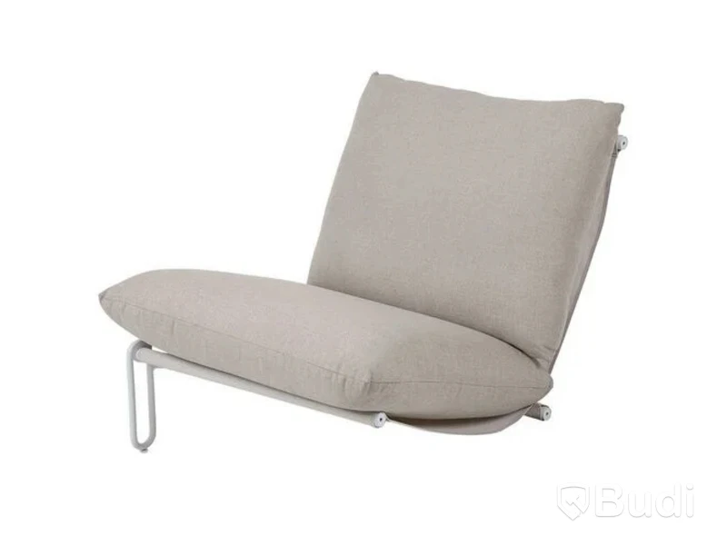 Påbyggnadsmodul Loungestol Brafab Blixt, vit/beige