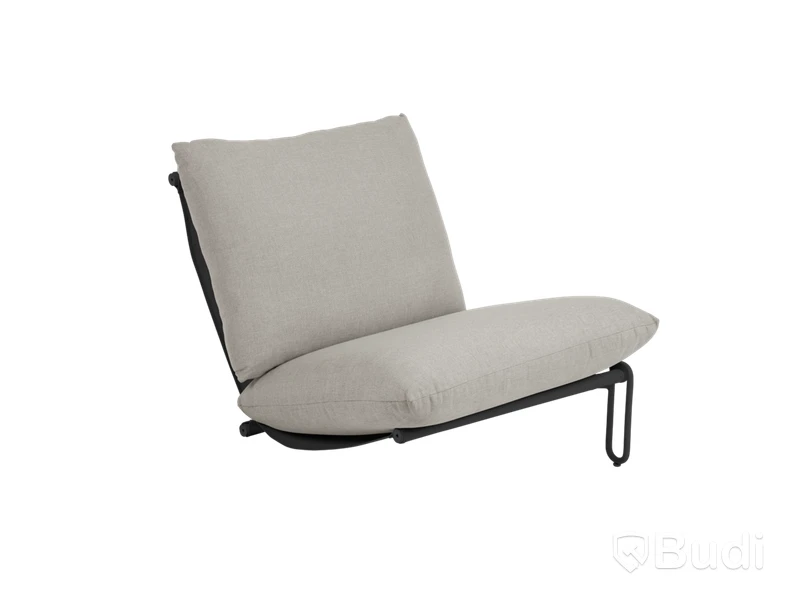 Påbyggnadsmodul Loungestol Brafab Blixt, svart/beige
