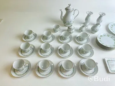 Kaffeservis Svenska floran