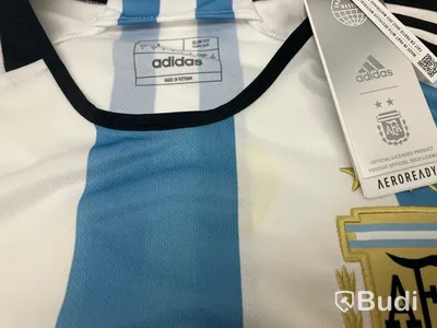 2 st. Supportertröjor Adidas Argentina, stl. L