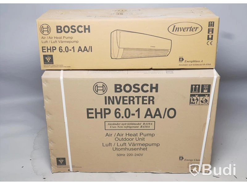 Luftvärmepump - BOSH Inverter compressor 5000. Nypris ca 10.000 kr