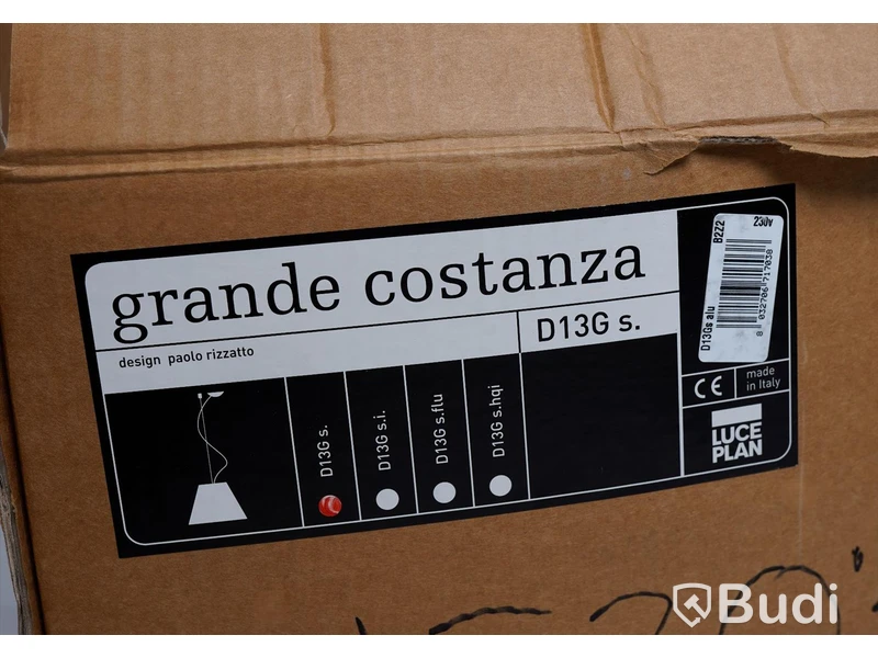 Taklampa - Luceplan Grande Costanza D13, ordpris: 9.500 kr