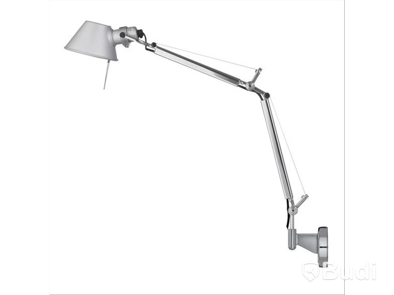 Lampa - Artemide Tolomeo Micro CPO vägglampa, aluminium. Ordpris 3.750 kr