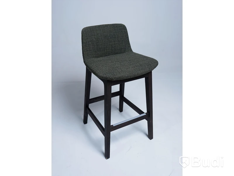 Barstol - Poliform Ventura stool, sits i olivgrön textil, ordpris: fr. 20.000 kr, OBS! tecken på användning