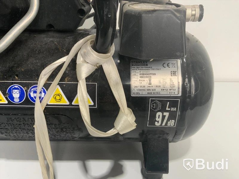 Tryckluftskompressor. Stanley Fatmax HY227