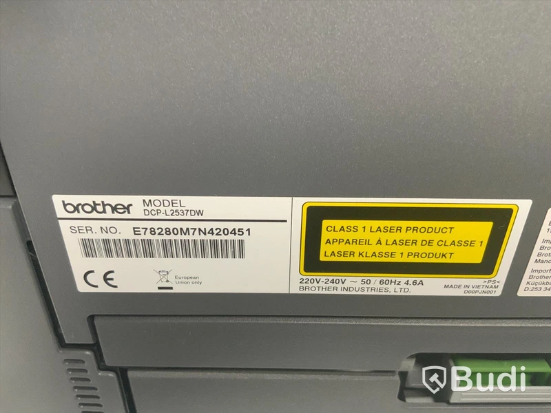 Skrivare, kopiator och scanner. DCP-L2537DW