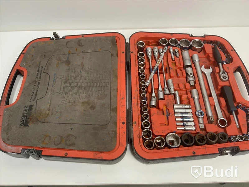 SANDVIK socket & spanner set