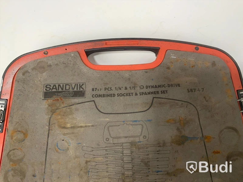 SANDVIK socket & spanner set