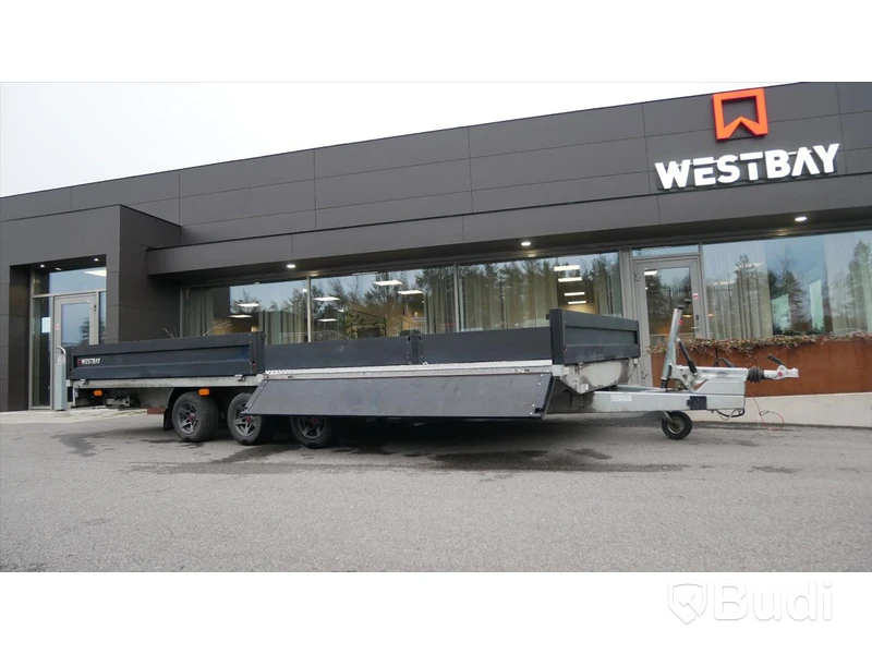 Westbay Donna containervagn, släpvagn, 5300x2470 mm, 3500 kg, -2022