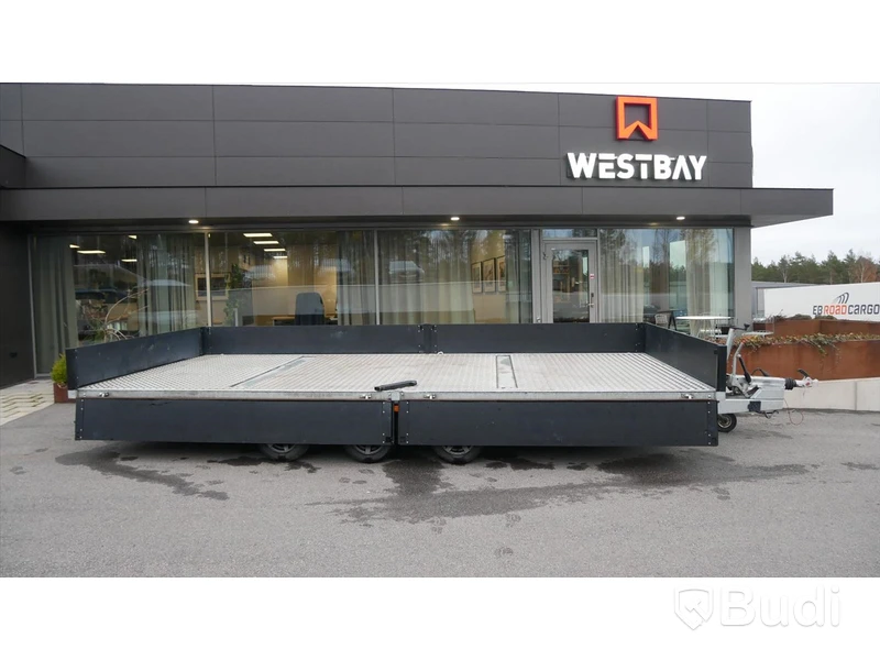 Westbay Donna containervagn, släpvagn, 5300x2470 mm, 3500 kg, -2022