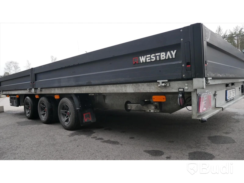 Westbay Donna containervagn, släpvagn, 5300x2470 mm, 3500 kg, -2022
