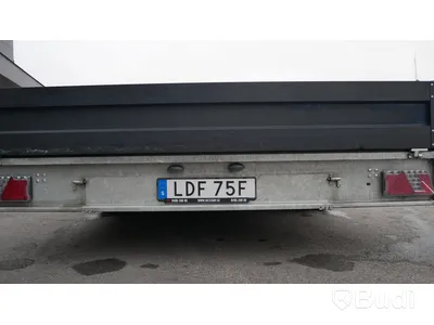 Westbay Donna containervagn, släpvagn, 5300x2470 mm, 3500 kg, -2022