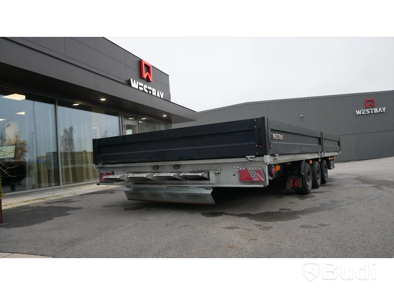 Westbay Donna containervagn, släpvagn, 5300x2470 mm, 3500 kg, -2022